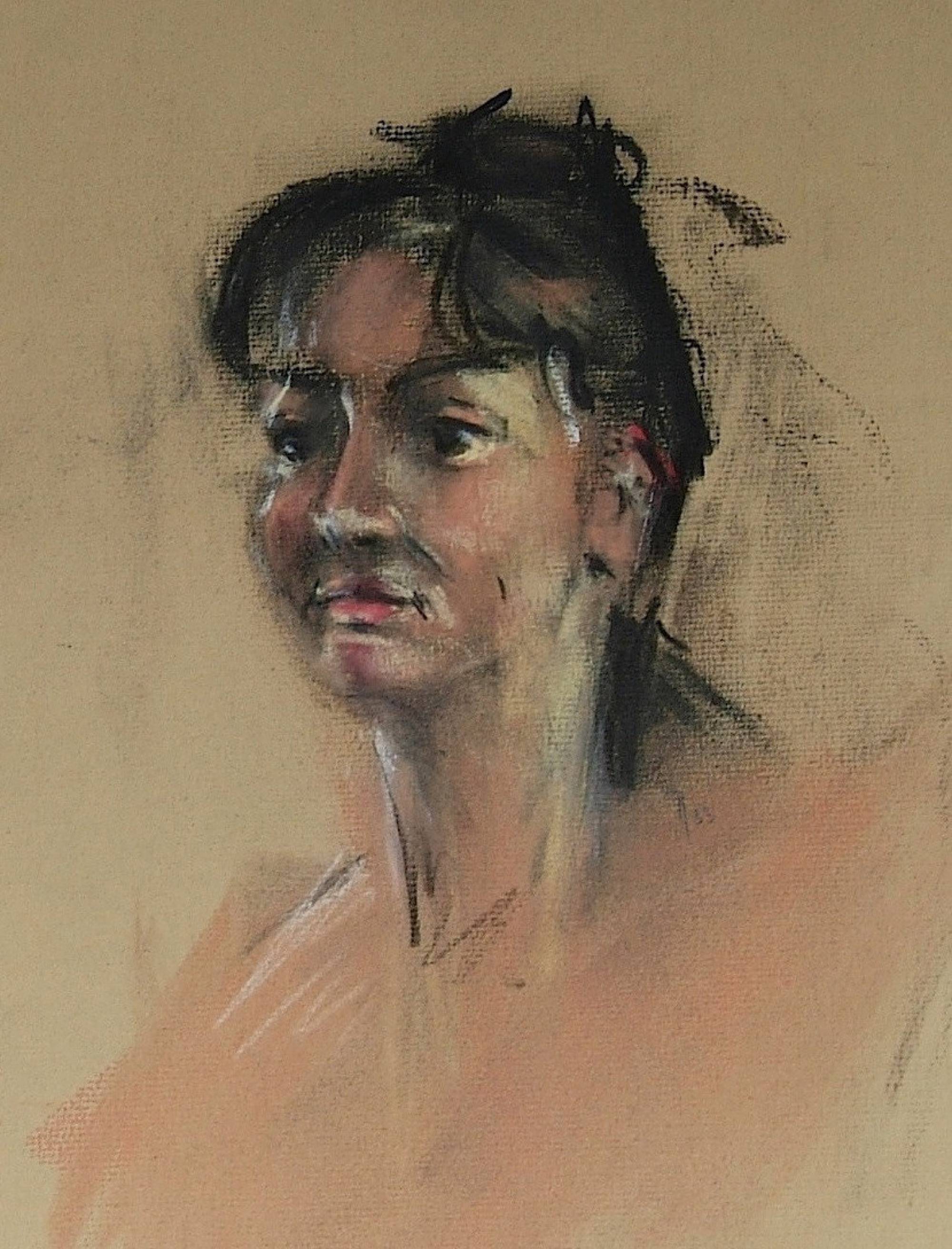 Portraits Pastel Britt Le Bret Portraits Pastel Britt Le Bret