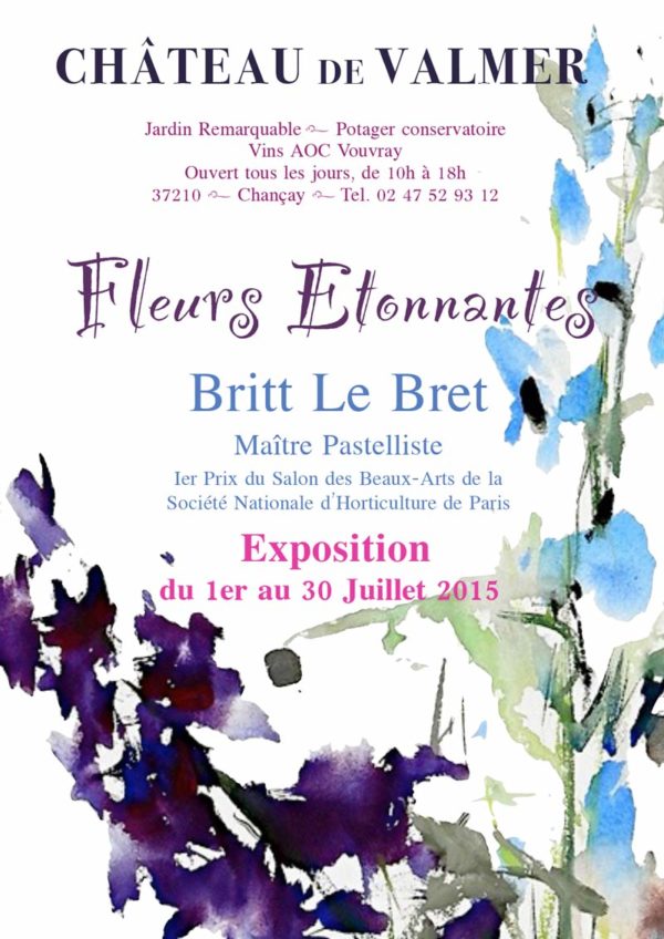 Exposition Britt le Bret - Château de Vamer - Beaugency